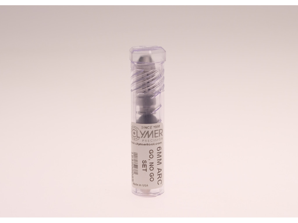 Clymer Precision 6mm ARC, Headspace Gauge Kit Go, No Go